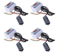 Hndhbfgrt 4X XH-W3005 AC 110-220V 10A Controlador de Humedad Digital 0-99% Regulador de Humedad con Sensor de Humedad
