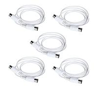 Hndhbfgrt 5X Cable de Extension de MIDI A Male 5 Pin 1,5/4.95FT Alta Calidad 5 Pin Macho A 5 Cable de Extension Pin Male MIDI