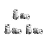 Hndhbfgrt 6 Piezas Extrusora Engranajes MK8 de Acero Inoxidable Ruedas de Doble ExtrusióN Bowden Gear 3D Pieza de Impresora para CR10 3