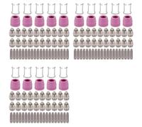 Hndhbfgrt 60X AG60-55 WSD-60 Cortador de Plasma Boquillas de Punta de Soplete de Corte Kit de Consumibles Accesorios de Cortador de Plasma 50PK
