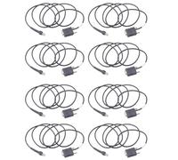 Hndhbfgrt 8X Ls2208 Rs232 Serial Cable Cba-R01-S07Par para Escáner de Código de Barras Símbolo Ls2208 6.5 Pies