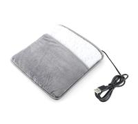 Hndhbfgrt Almohadilla Eléctrica para Calentar Pies de Invierno, Recargable por USB, Suave y Lavable, Mejora el Sueño y Ayuda A Calentar el Hogar.