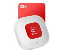 Hndhbfgrt Botón de Llamada para Cuidador Botón de Llamada para Cuidador con Notificación de App de Alerta Vital Monitoreo de Ancianos, Pager para Cuidador