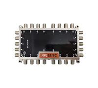 Hndhbfgrt Conmutador Múltiple de Satélite 5x5x16, Conmutador de 5 Entradas y 16 Salidas, Divisor de Señal DVB-S2 Multiterminal DiSEQC de 22k