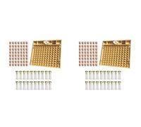 Hndhbfgrt Herramientas de Apicultura Equipo Set Queen Rearing System Cultivador de Caja 220 Piezas de Plastico Bee Cell Copas Kit de Copa Queen Cage