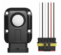 Hndhbfgrt Interruptor con Sensor de Movimiento Impermeable IP67 DC6-24V, Controlador de Luz para Jardín, Garaje y Exteriores, Módulo PIR con Retardo de Encendido/Apagado para Lámpara LED