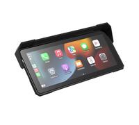 Hndhbfgrt Pantalla de Navegación para Motocicleta de 8,1 Pulgadas con Bluetooth, Portátil, Impermeable, Reproductor MP5 Inalámbrico Carplay para Android Auto.