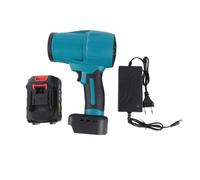 Hndhbfgrt Secador de Pelo con Ventilador de Alta Potencia Sin Escobillas, Soplador Portátil, Quitanieves, Soplador de Hojas, Herramienta Eléctrica de Velocidad Infinita con Batería.