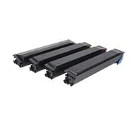 HndkCsunY Cartucho de tóner de Color 4PCS TK5215 TK5216 TK5217 TK5218 TK5219 Compatible con 406ci