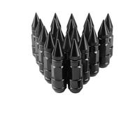 HNDRBD 20 tuercas for ruedas de coche, aluminio, for carreras, for punta extendida, aptas for Subaru M12X1.25/M12X1.5(Noir,M12x1.5)