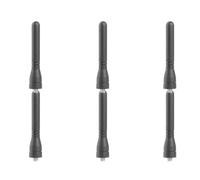 HNDRBD Antena blanda de 1 a 6 piezas for radio walkie-talkie for Baofeng BF-UV5R UV6R 888S, 400-470 MHz, SMA-F hembra, corta(1 PC)