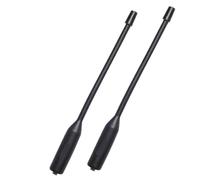 HNDRBD Antena de walkie-talkie SMA-hembra doble banda 19 cm, compatible for radios bidireccionales for Baofeng UV-5RH Quansheng UV-K6 K5(2PCS-Antenna)