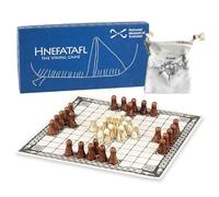 Hnefatafl - El Juego de los Vikingos - Incluye una Bolsa de algodón con cordón y diseño Exclusivo para Guardar Las fichas del Juego