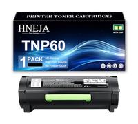 HNEJA Cartucho De Tóner TNP60, Cartuchos De Tóner Negro Compatibles AAE3050 para Konica Minolta Bizhub 3622 Impresora,Black-1 Pack