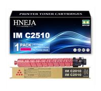 HNEJA Cartucho Tóner IM C2510, Compatible Cartuchos Tóner 842561 842562 842563 842564 para Ricoh IM C2510 IM C2010 Impresoras,Magenta-1 Pack