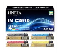 HNEJA Cartucho Tóner IM C2510, Compatible Cartuchos Tóner 842565 842566 842567 842568 para Ricoh IM C2510 IM C2010 Impresoras,4 Colors-1 Pack