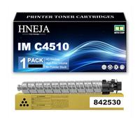 HNEJA Cartucho Tóner IM C4510, Cartuchos Tóner Compatibles 842530 842533 842532 842531 para Ricoh IM C4510 C5510 C6010 Impresoras,Black-1 Pack