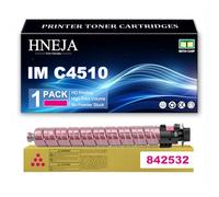 HNEJA Cartucho Tóner IM C4510, Cartuchos Tóner Compatibles 842530 842533 842532 842531 para Ricoh IM C4510 C5510 C6010 Impresoras,Magenta-1 Pack