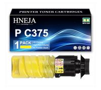 HNEJA Cartucho Tóner P C375, Cartuchos Tóner Compatibles 842648 842649 842650 842651 para Ricoh P C375 P C375M Impresora,Yellow-1 Pack