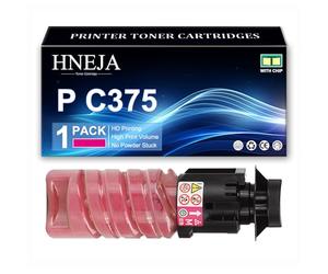 HNEJA Cartucho Tóner P C375, Cartuchos Tóner Compatibles 842648 842649 842650 842651 para Ricoh P C375 P C375M Impresora,Magenta-1 Pack