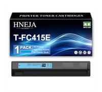 HNEJA Cartucho Tóner T-FC415E, Cartuchos Tóner Compatibles T-FC415EK T-FC415EC T-FC415EM T-FC415EY para Toshiba E-Studio 2010AC 2510AC 2515AC 3015AC 3515AC 4515AC 5015AC Impresoras,Cyan-1 Pack