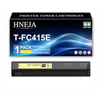 HNEJA Cartucho Tóner T-FC415E, Cartuchos Tóner Compatibles T-FC415EK T-FC415EC T-FC415EM T-FC415EY para Toshiba E-Studio 2010AC 2510AC 2515AC 3015AC 3515AC 4515AC 5015AC Impresoras,Yellow-1 Pack
