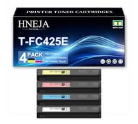 HNEJA Cartucho Tóner T-FC425E, Cartuchos Tóner Compatibles T-FC425EK T-FC425EC T-FC425EM T-FC425EY para Toshiba E-Studio 2020AC 2520AC 2525AC 3025AC 4525AC 5525AC 6525AC Impresoras,4 Colors-1 Pack