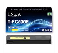 HNEJA Cartucho Tóner T-FC505E, Cartuchos Tóner Compatibles T-FC505EK T-FC505EC T-FC505EM T-FC505EY para Toshiba E-Studio 2000A 2500AC 2505AC 3005AC 3505AC 4505AC 5005AC Impresoras,Yellow-1 Pack