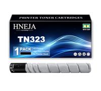 HNEJA Cartucho Tóner TN323, Cartuchos Tóner Compatibles A87M050 para Konica Minolta bizhub 227 287 367 7528 7536 7522 Impresora,Black-1 Pack