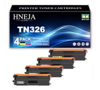 HNEJA Cartucho Tóner TN326 | para Brother MFC-L8600CDW MFC-L8650CDW MFC-L8850CDW DCP-L8400CDN DCP-L8450CDW HL-L8250CDN HL-L8350CDW,4 Colors-1 Pack