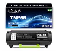 HNEJA Cartucho Tóner TNP55 para Konica Minolta Bizhub 3602P Impresoras | Cartuchos Tóner Compatibles AADY050 | Alto Rendimiento | 15000 Páginas,Black-1 Pack