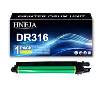 HNEJA Reemplazo Unidad Tambor DR316, Compatible Unidad Imagen AAV70RD AAV70TD para Konica Minolta Bizhub C250i C300i C360i C7130i Impresoras,Yellow-1 Pack