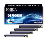 HNEJA Unidad De Imagen 7500, Unidad De Tambor Compatible 108R00861 para Xerox Phaser 7500 7500N 7500DN 7500DT 7500DX Impresoras,4 Colors-1 Pack