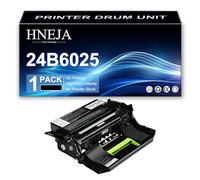 HNEJA Unidad De Tambor 24B6025 para Lexmark M5155 M5170 XM5163 XM5170 XM5263 XM7155 XM7155X XM7163 XM7163X XM7170 XM7170X XM7263 XM7270 Impresoras,Black-1 Pack