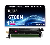 HNEJA Unidad De Tambor 6700N, Compatible 108R00974 108R00971 108R00972 108R00973 Unidad Imagen para Xerox Phaser 6700DN 6700DT 6700DX 6700N Impresoras,Magenta-1 Pack
