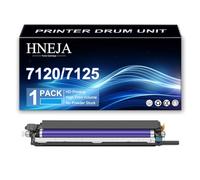 HNEJA Unidad De Tambor 7120, Unidad Imagen Compatible 013R00657 013R00658 013R00659 013R00660 para Xerox WorkCentre 7120 7125 7220 7225 Impresora,Cyan-1 Pack