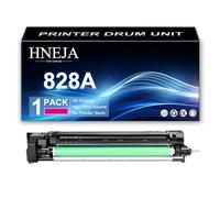 HNEJA Unidad De Tambor 828A, Compatible CF358A CF359A CF364A CF365A Unidad Imagen para HP M855dn M855xh M880z Impresoras,Magenta-1 Pack