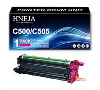 HNEJA Unidad De Tambor C500 C505, Compatible 108R01484 108R01481 108R01482 108R01483 Unidad Imagen para Xerox VersaLink C500 C500DN C500N C500DT C505 C505S C505X C505DN Impresoras,Magenta-1 Pack