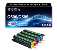 HNEJA Unidad De Tambor C500 C505, Compatible 108R01484 108R01481 108R01482 108R01483 Unidad Imagen para Xerox VersaLink C500 C500DN C500N C500DT C505 C505S C505X C505DN Impresoras,4 Colors-1 Pack