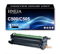 HNEJA Unidad De Tambor C500 C505, Compatible 108R01484 108R01481 108R01482 108R01483 Unidad Imagen para Xerox VersaLink C500 C500DN C500N C500DT C505 C505S C505X C505DN Impresoras,Black-1 Pack