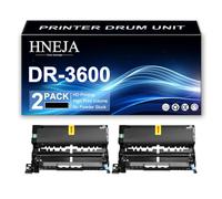 HNEJA Unidad De Tambor DR-3600 para Brother DCP-L5510DN DCP-L5510DW MFC-L5710DW MFC-L6910DN HL-L5210DN HL-L5210DW HL-L5215DN HL-L6410DN Impresoras | Alto Rendimiento | 45 000 Páginas,Black-2 Pack