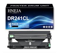 HNEJA Unidad De Tambor DR241CL para Brother HL-3140 HL-3140W HL-3150CDW HL-3170CDW MFC-9330CDW MFC-9140CDN MFC-9340CDW DCP-9020CDW Impresoras,Black-1 Pack