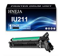 HNEJA Unidad De Tambor IU211, Unidad De Imagen Compatible IU211K IU211C IU211M IU211Y para Konica Minolta Bizhub C200 C203 C253 Impresoras,Black-1 Pack