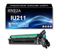 HNEJA Unidad De Tambor IU211, Unidad De Imagen Compatible IU211K IU211C IU211M IU211Y para Konica Minolta Bizhub C200 C203 C253 Impresoras,Cyan-1 Pack