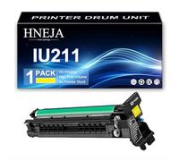 HNEJA Unidad De Tambor IU211, Unidad De Imagen Compatible IU211K IU211C IU211M IU211Y para Konica Minolta Bizhub C200 C203 C253 Impresoras,Yellow-1 Pack