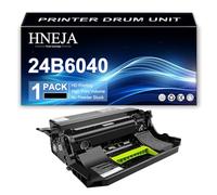 HNEJA Unidad Imagen 24B6040, Unidad Tambor Repuesto Compatible 24B6040 para Lexmark M1140 XM1140 M1145 XM1145 M3150 XM3150 Impresoras | Alto Rendimiento | 60 000 Páginas,Black-1 Pack
