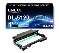 HNEJA Unidad Imagen DL-5120 para Pantum BM5100ADW BM5100FDN BM5100FDW BP5100DN BP5100DW BM5100ADN Impresoras, Unidad Tambor Compatible DL5120 | Alto Rendimiento | 30000 Páginas,Black-1 Pack