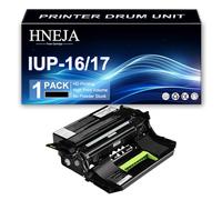 HNEJA Unidad Imagen IUP-16 IUP-17 para Konica Minolta Bizhub 3300P 3301P 4000P 4700P Impresoras, Unidad Tambor Compatible A63X03V A63X03W | Alto Rendimiento | 60000 Páginas,Black-1 Pack