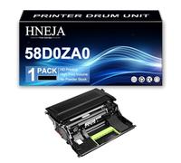 HNEJA Unidad Tambor 58D0ZA0 para Lexmark B2865dw M5255 M5270 MS821dn MS821n MS822de MS823dn MS825dn XM7355 XM7370 XM7365 MX721adhe Impresoras | Alto Rendimiento | 150000 Páginas,Black-1 Pack