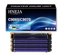 HNEJA Unidad Tambor C9065 C9070, Compatible 013R00663 013R00664 Unidad Imagen para Xerox PrimeLink C9065 C9070 Impresora,4 Colors-1 Pack